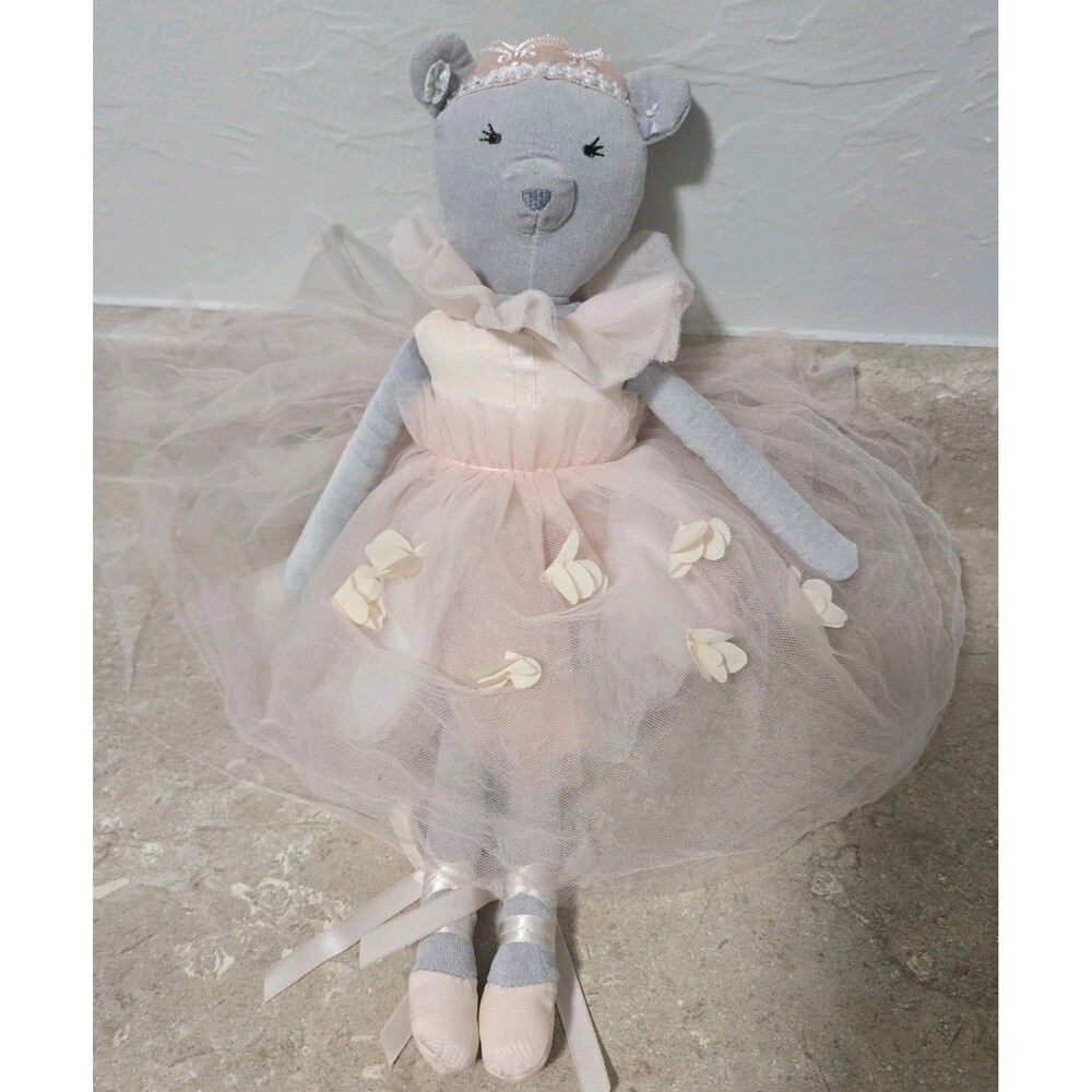 Pottery Barn Kids Monique Lhuillier Ballerina BEAR Designer Doll 18"